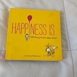 Happiness Is..500 Things to be happy about Book (has been used) good condition!